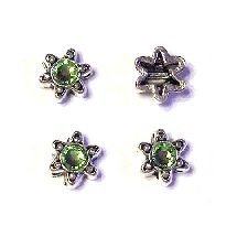 Swarovski korulinkki tähti peridot 1 kpl