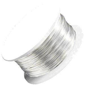 ARTISTIC WIRE® kuparilanka 32gauge/0.20 mm tahriintumaton hopeoitu puola 30yds/27,4 m