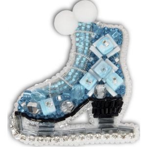 Helmikirjailtava korupakkaus Skates 5,5x6 cm