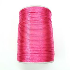 Satiininyöri 2 mm fuksia 1 m