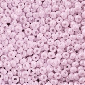 Siemenhelmi 10/0 Tsekki opaakki lysteri vaaleanpunainen 10 g