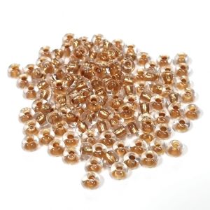 Siemenhelmi 6/0 Tsekki kultasisus kirkas pyöreä reikä 10 g