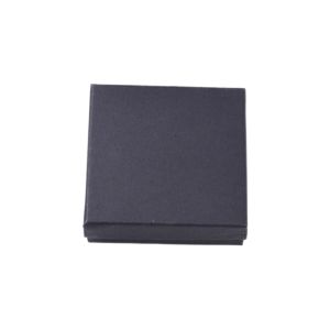 Lahjarasia n. 7x7x2.5 cm matta musta