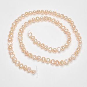 Makeanvedenhelmi nugetti/tasasivu n. 5 mm vaalea persikka nauha