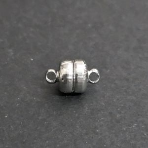 Magneettilukko litteä tynnyri 7x11 mm platina 1 kpl