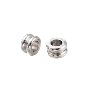 Metallihelmi kohopintainen holkki 5x3 mm 202 teräs 10 kpl