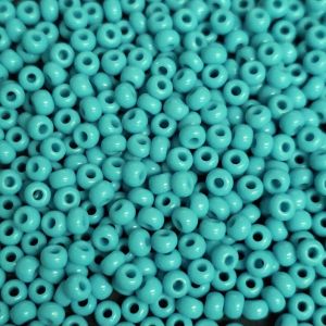 Siemenhelmi 8/0 Tsekki opaakki tumma turkoosinvihreä 10 g