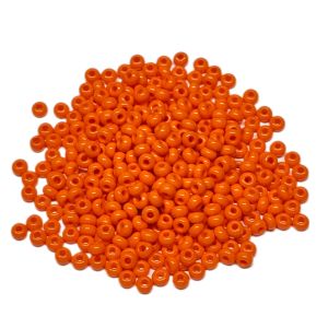 Siemenhelmi 8/0 Tsekki opaakki punaoranssi 10 g