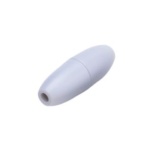 Turvalukko muovia kapea suippo harmaa 20x11 mm