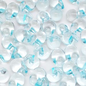 Akryylihelmi pisara 7,9x5,6 mm läpinäkyvä vaalea aqua 10 g