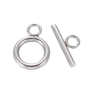 Salpalukko sileä 12 mm 304 terästä
