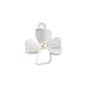 Maskotti sterlinghopeaa neliapila 11,5x9,5 mm