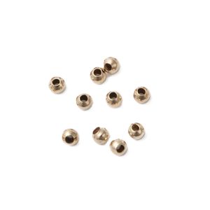 Metallihelmi pyöreä gold filled kullattu 2 mm 1 kpl