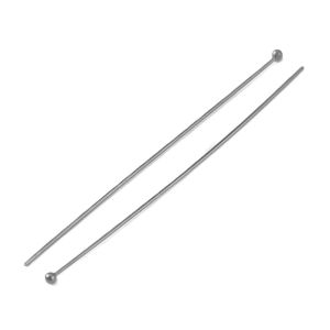 Korupiikki pallopää gun metal 10 kpl