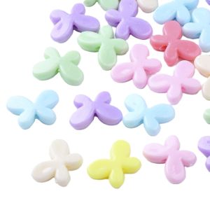 Akryylihelmi värilajitelma perhonen n. 12,5x17,5 mm n. 10 g