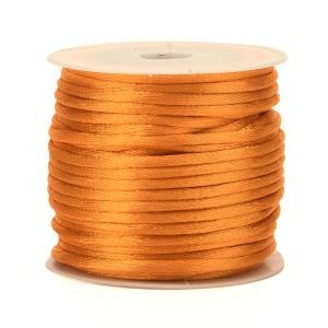 Satiininyöri 2 mm kurpitsa n. 10 m