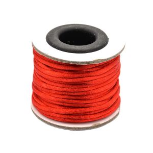 Satiininyöri 2 mm joulunpunainen n. 10 m