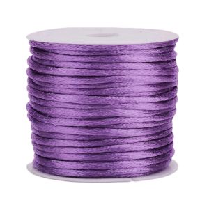 Satiininyöri 2 mm violetti n. 10 m