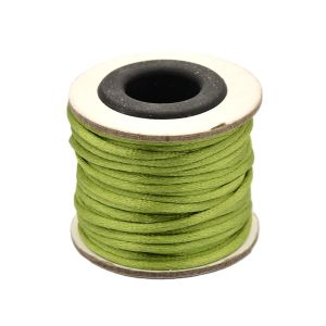 Satiininyöri 2 mm vaalea oliivi n. 10 m