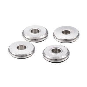 Metallihelmi litteä kiekko 1x6 mm 304 teräs 20 kpl