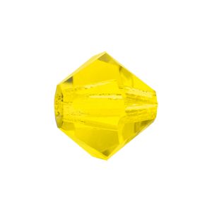 Preciosa® MC Bead Rondelle 6 mm Citrine 5 kpl