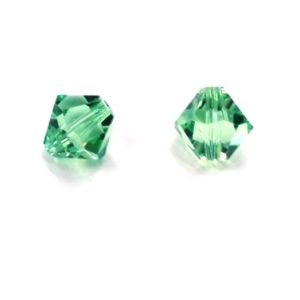 Swarovski bicone kirkas peridootti