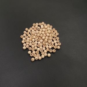 Puuhelmi Detoa pyöreä 6 mm pyökkiä n. 150 kpl
