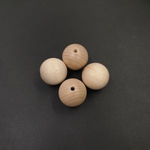 Puuhelmi Detoa pyöreä 30 mm pyökkiä 4 kpl