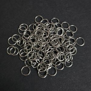 Välirengas avattava pyöreä 304 teräs teräksenvärinen