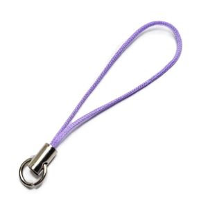 "Pehmeä" nauha ja rengas n. 6 cm vaalea violetti 1 kpl