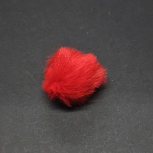 Pom/tupsu keinoturkis Red pienempi 30-40 mm