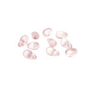 Pisarahelmi 9x6 mm kirkas vaaleanpunainen 10 kpl