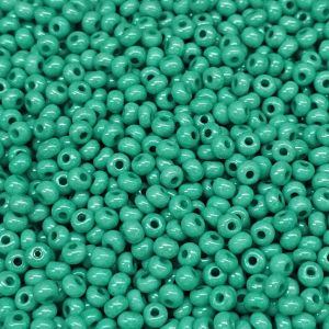 Siemenhelmi 6/0 Tsekki terra intense vaalea merenvihreä (V) 10 g