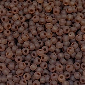 Siemenhelmi 6/0 Tsekki kirkas matta tumma meripihkanruskea 20 g