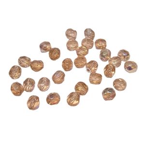 Särmikäs lasihelmi sateenkaari persikka