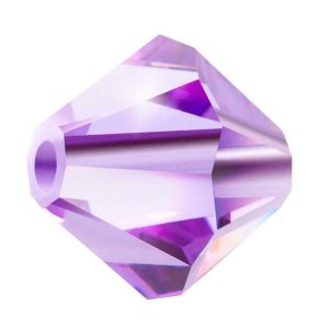 Preciosa® MC Bead Rondelle 6 mm Violet 5 kpl