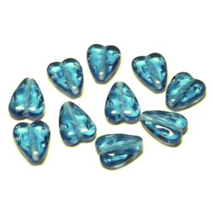 Sydänlehti 11x8.8 mm litteä capri 10 kpl