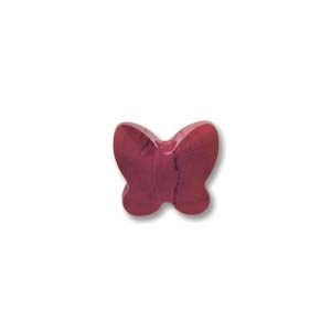 Swarovski kristalliperhonen 8 mm fuksia 1 kpl