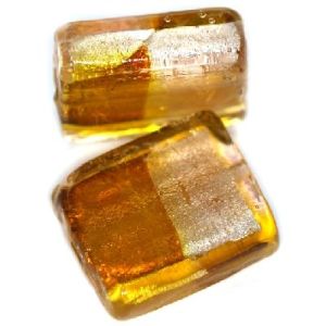 Lamppuhelmi litteä suorakaide 16x18 mm kultakuparifolio kulta/ruusubeige 1 kpl