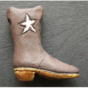 Keraaminen helmi cowboybuutsi 25 mm 1 kpl