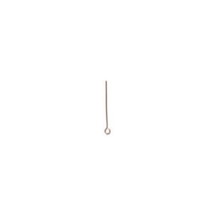 Korupiikki 0,5 mm silmukkapää kiiltävä kupari 2.5 cm 144 kpl