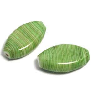 Lamppuhelmi soikea litteä n. 28x16 mm retrovihreä 1 kpl