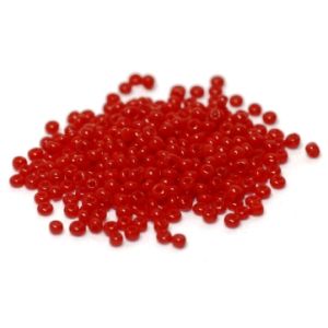 Siemenhelmi mikro 15/0 Tsekki opaakki punainen 10 g
