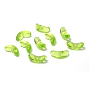 Enkelinsiipi 10 mm kirkas peridot 10 kpl
