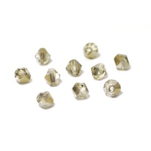 Preciosa bicone 4 mm VK kultasammal 10 kpl