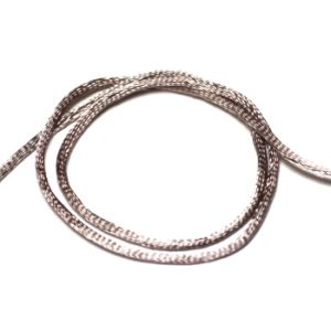 Satiininyöri 2 mm vaalea hopea n. 5 m