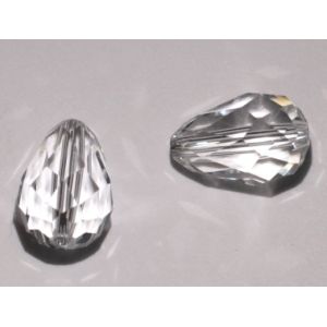 Preciosa MC Bead Pear 10.5x7 mm Crystal 1 kpl