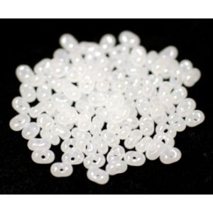 Farfalle perhossiemenhelmi 2/4 mm lysteri opaakki valkoinen 10 g