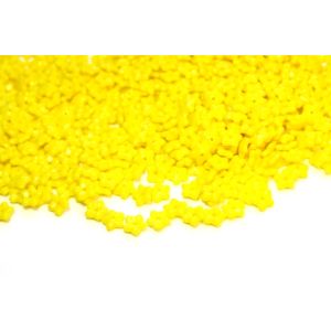 Tukkuerä kukka 8 mm opaakki keltainen 100g