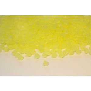 Tukkuerä kaksoiskartio 6 mm kirkas matta keltainen 100g